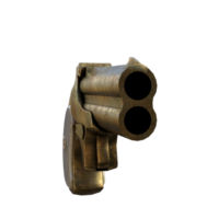 en pistol på en transparent png