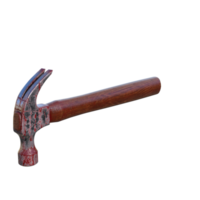 a hammer on a transparent png