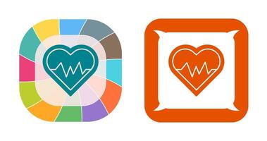 Heart Beat Vector Icon