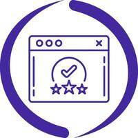 Rating Vector Icon