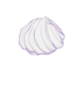 Simple whipping cream png