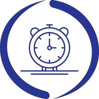 icono de vector de campana de alarma