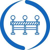 Roadblock Vector Icon