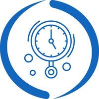 Wall Clock Vector Icon