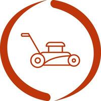 Lawn Mower Vector Icon