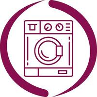 Washing Machine Vector Icon