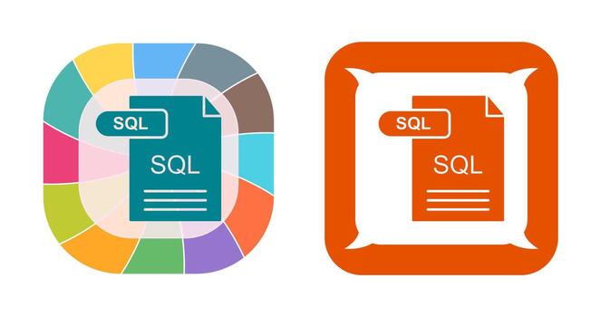 SQL Vector Icon