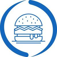 Hamburger Vector Icon