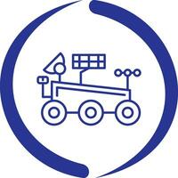 Mars Rover Vector Icon