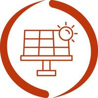 Solar Energy Vector Icon