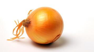 Photo of Onion isolated on white background.