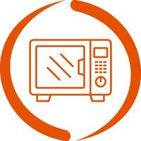 Microwave Vector Icon