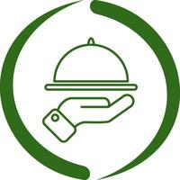 Waiter Vector Icon