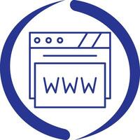 Web Browser Vector Icon