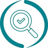 Magnifying Glass Vector Icon