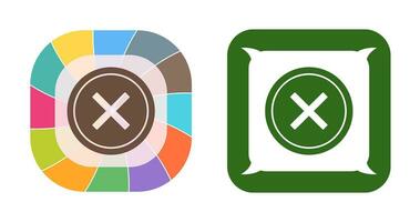 Do Not Cross Vector Icon