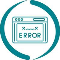 Error Code Vector Icon