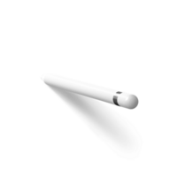 Blank white stylus pencil isolated png