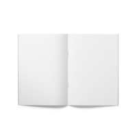 maqueta en blanco de folleto tríptico a5 png