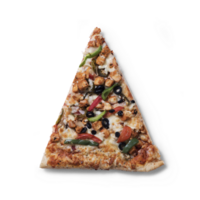 isolado fatias do pizza em forma para seu Comida conceito. png