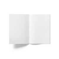 maqueta en blanco de folleto tríptico a5 png