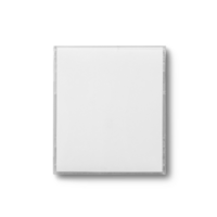 Blank white CD cover isolated fit for your design. png