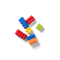 Colorfull kids building block toy. png