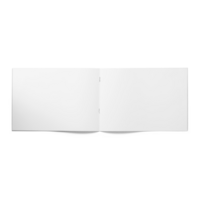 maqueta en blanco de folleto tríptico a5 png