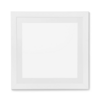 Isolated blank photo frame for your project design. png