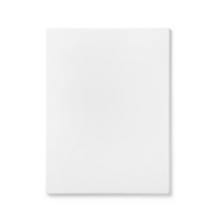 Blank white canvas isolated fit for your project design. png