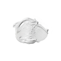 Isolated white paint splash for your asset design. png