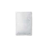 Blank white yeast pack isolated. png