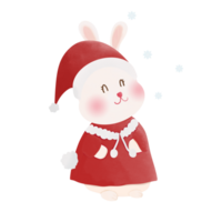 Noël avec mignonne animaux png