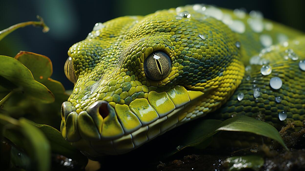 Green Tree Python Stock Photos, Images and Backgrounds for Free Download