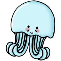 cute jelly fish png