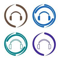 Headphones Vector Icon