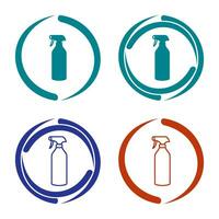 Spray bottle Vector Icon