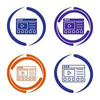 Online Tutorials Vector Icon