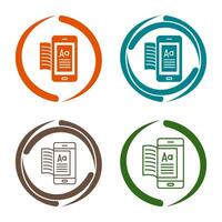 Ebook Vector Icon