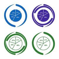 Pie Chart Vector Icon