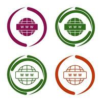 World Wide Web Vector Icon