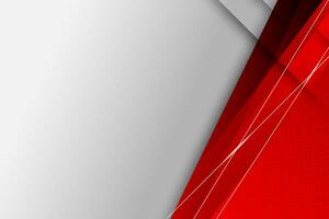 Red curve on a white background vector