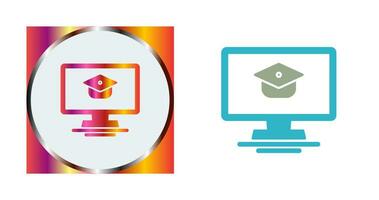 Online Course Vector Icon