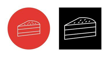 Cake Slice Vector Icon