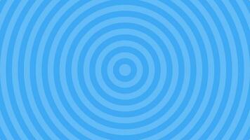 Simple Light Blue Radial Circles Line Abstract Design Vector Background