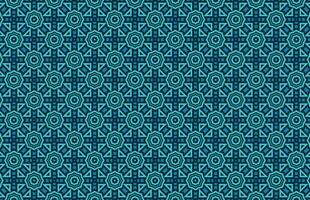 Blue design fabric Colorful pattern vector