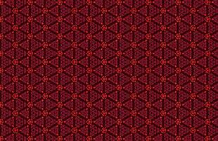 Dark red fabric design pattern vector