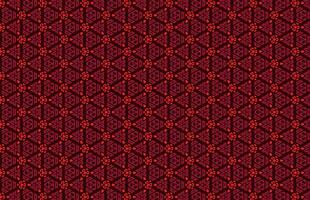 Dark red fabric design pattern vector