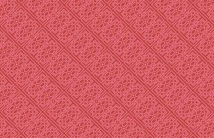 Red geometric design pattern vector