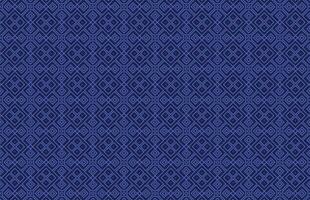 Blue stripes fabric design pattern vector